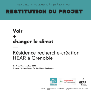 Workshop Voir + changer le climat
